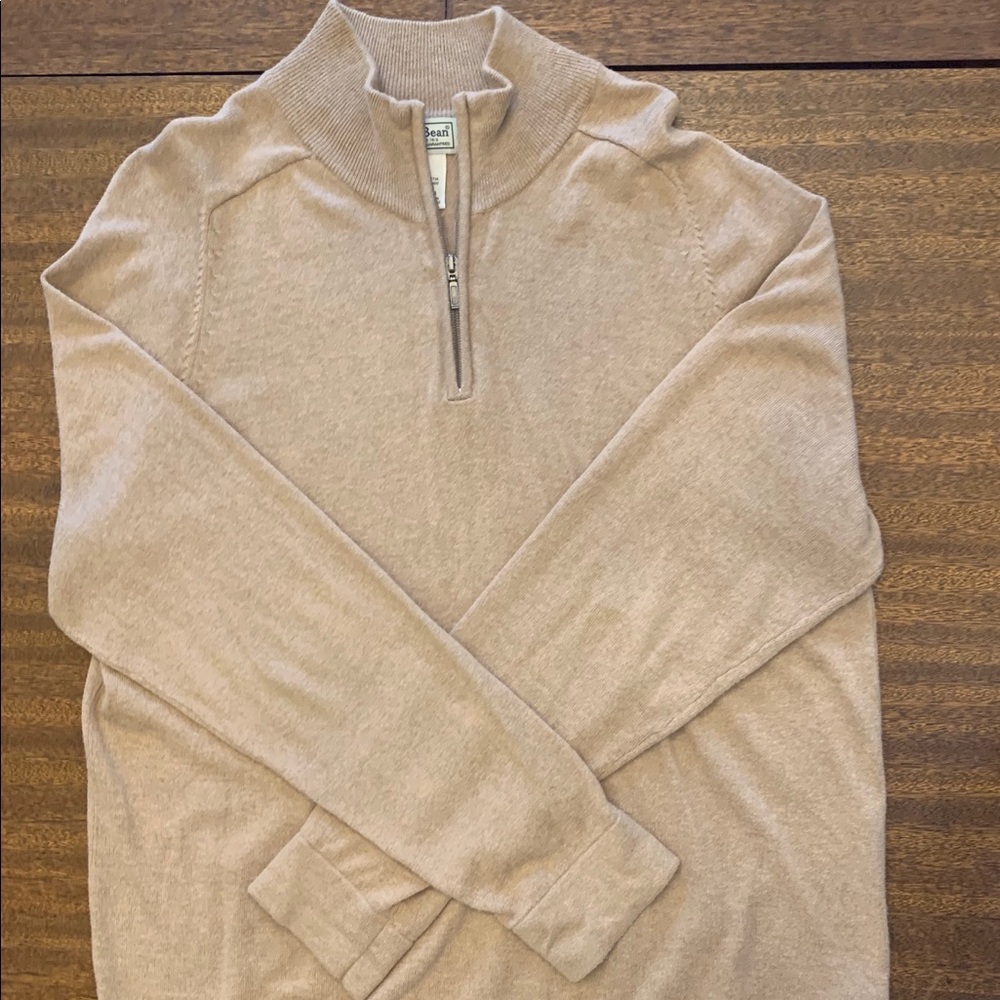 LL Bean quarter zip
